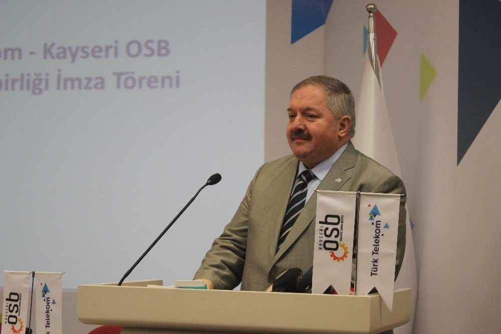 Kayseri Osb Ve Türk Telekom Arasında Teknolojik İş Birliği Protokolü İmzalandı