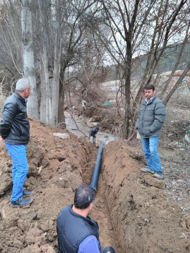 Gümele Mahallesi’ne Yeni Kanalizasyon Hattı