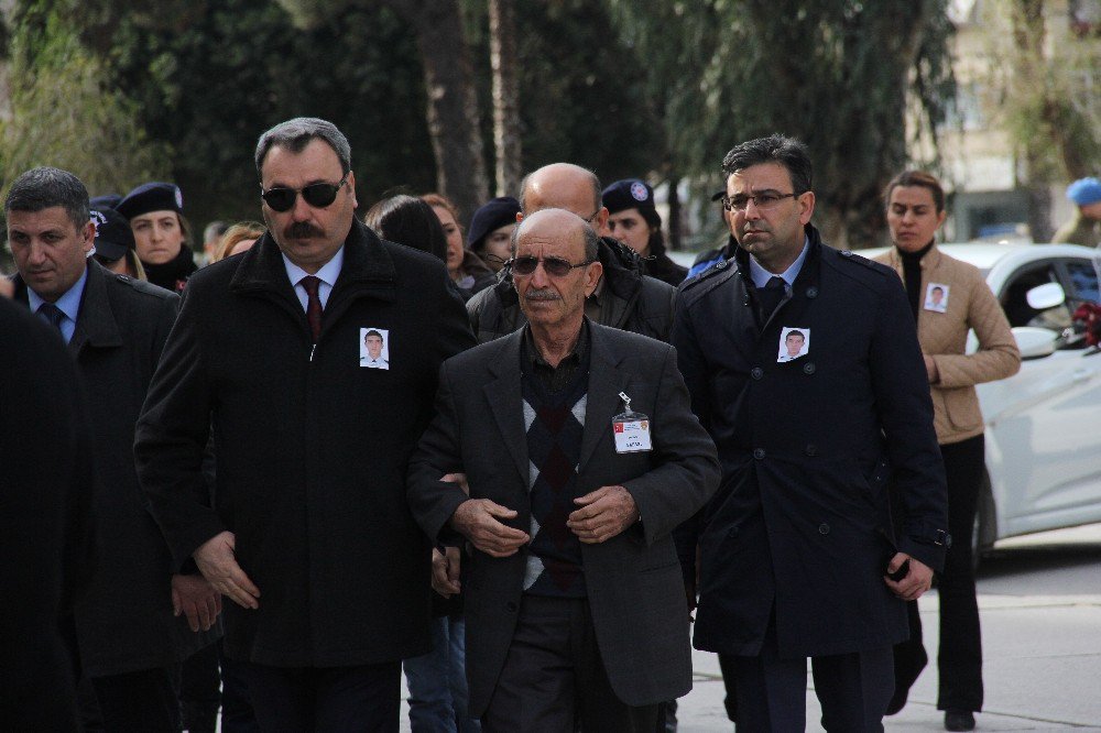 Şehit Cenazesine Giderken Şehit Olan Polis Gözyaşlarıyla Uğurlandı