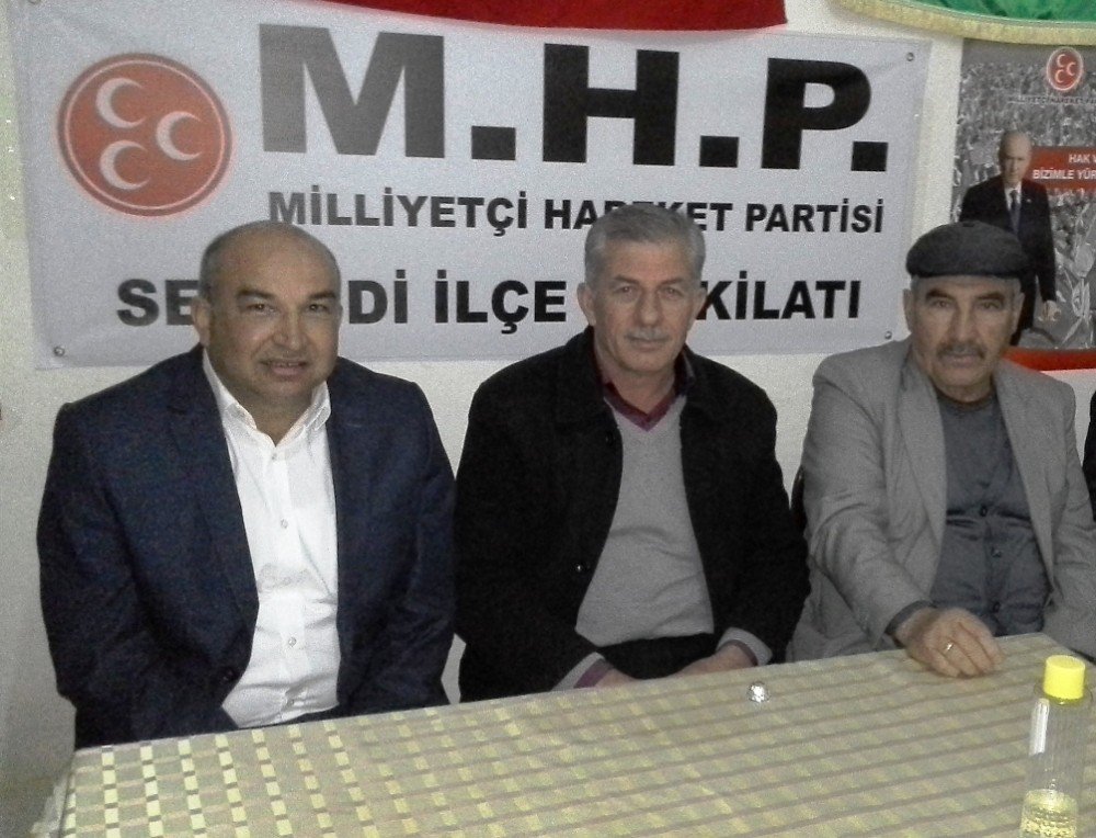 Selendi Ak Parti’den Mhp Teşkilatına Ziyaret