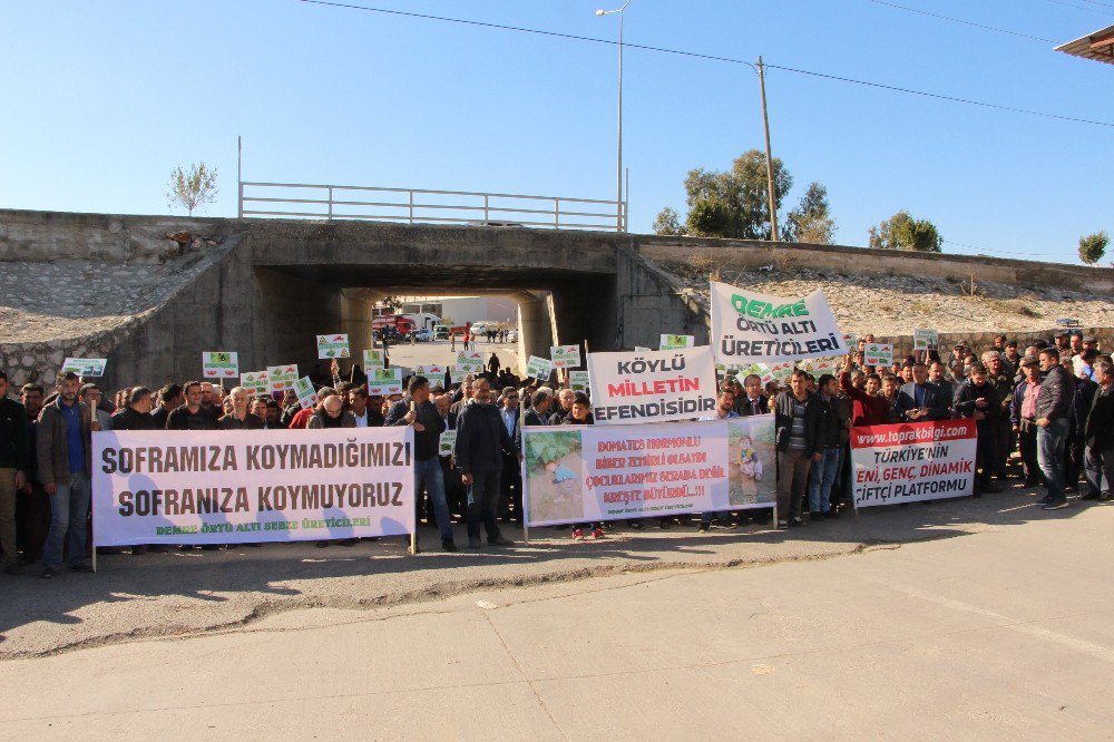 Demreli Üreticilerden ’Hormon’ Tepkisi