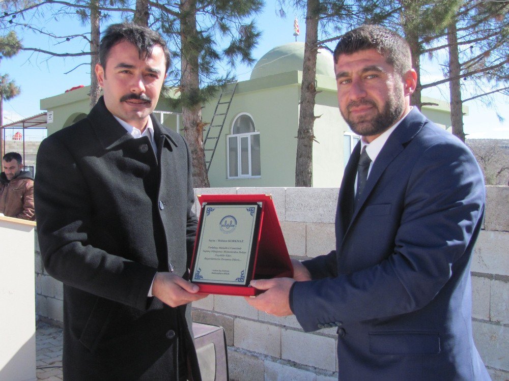 Araban Tarlabaşı Cami Törenle İbadete Açıldı