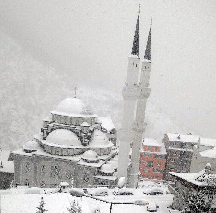 Gümüşhane’de Kar Yağışı