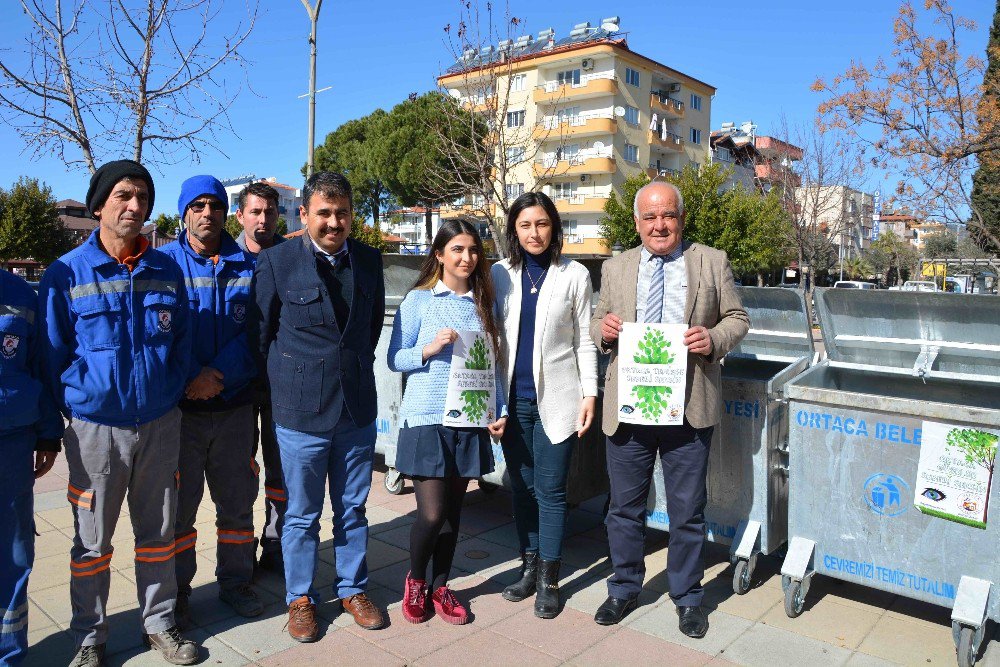 Ortaca’da ’Temizse Sebebi Sensin’ Projesi Hayata Geçirildi