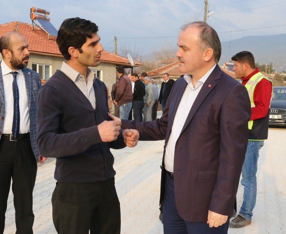 Pamukkale Belediyesi’nden Çerkez Mahallesi’ne Yeni Yollar