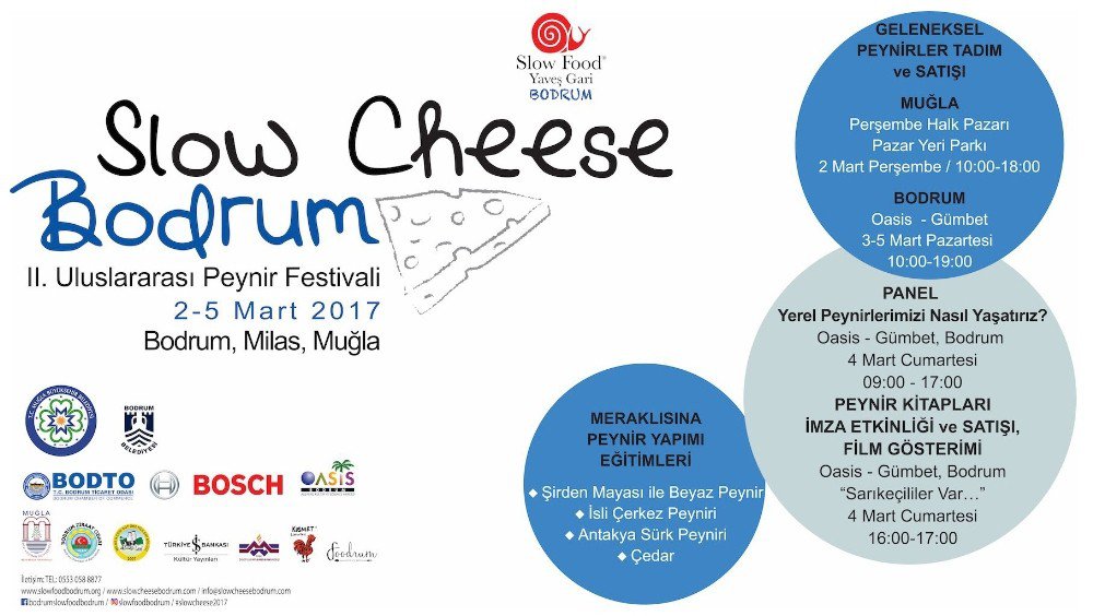 Iı. Slow Cheese Peynir Festivali Anadolu Peynir Hazinesine Işık Tutacak