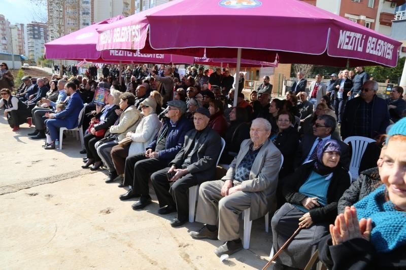 Mezitli’de Gülbahar Özmen Aktif Yaşlanan Evi Açıldı