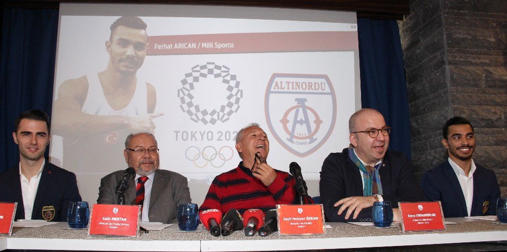 Milli Jimnastikçi Ferhat Arıcan Altınordu’da