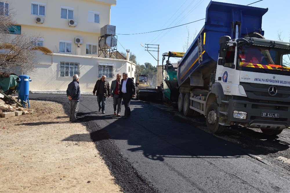 Asfalt Startı Manavgat’tan Verildi