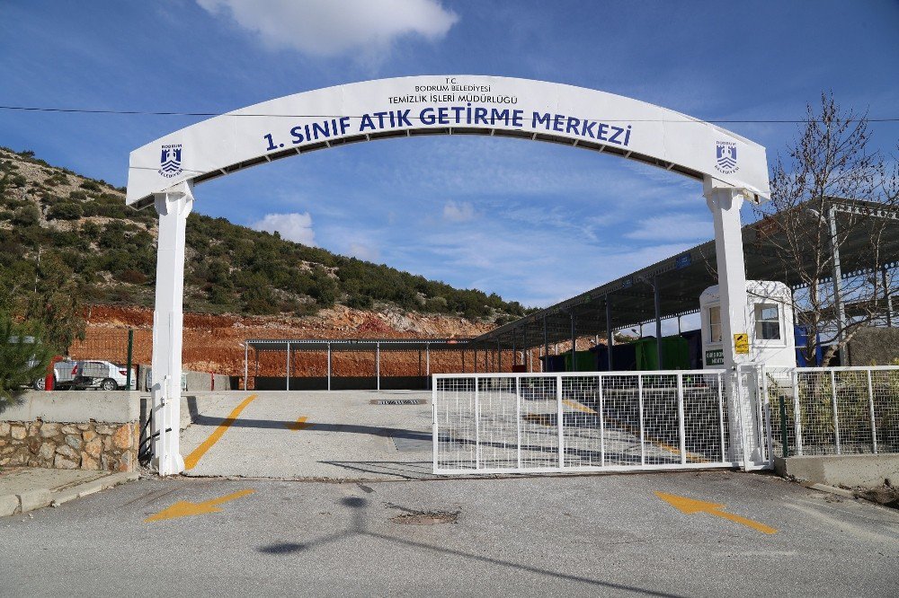 Bodrum’da Atık Getirme Merkezi Hizmete Girdi