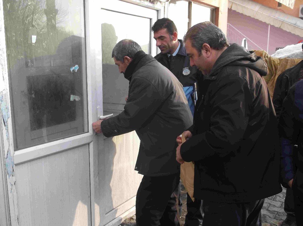 Varto’da Ruhsatsız Çalıştırılan Kahvehane Mühürlendi