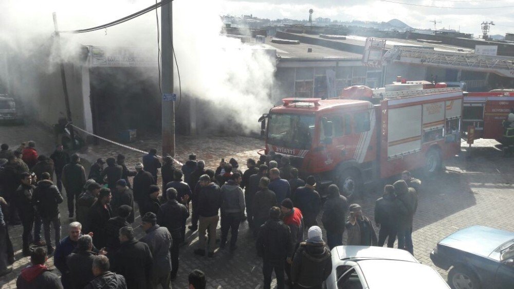 Ordu’da İş Yeri Yangını