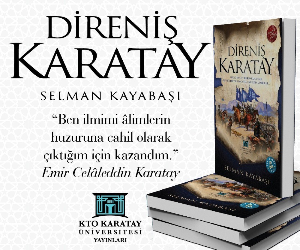 “Direniş Karatay” Kitabı Yayımlandı