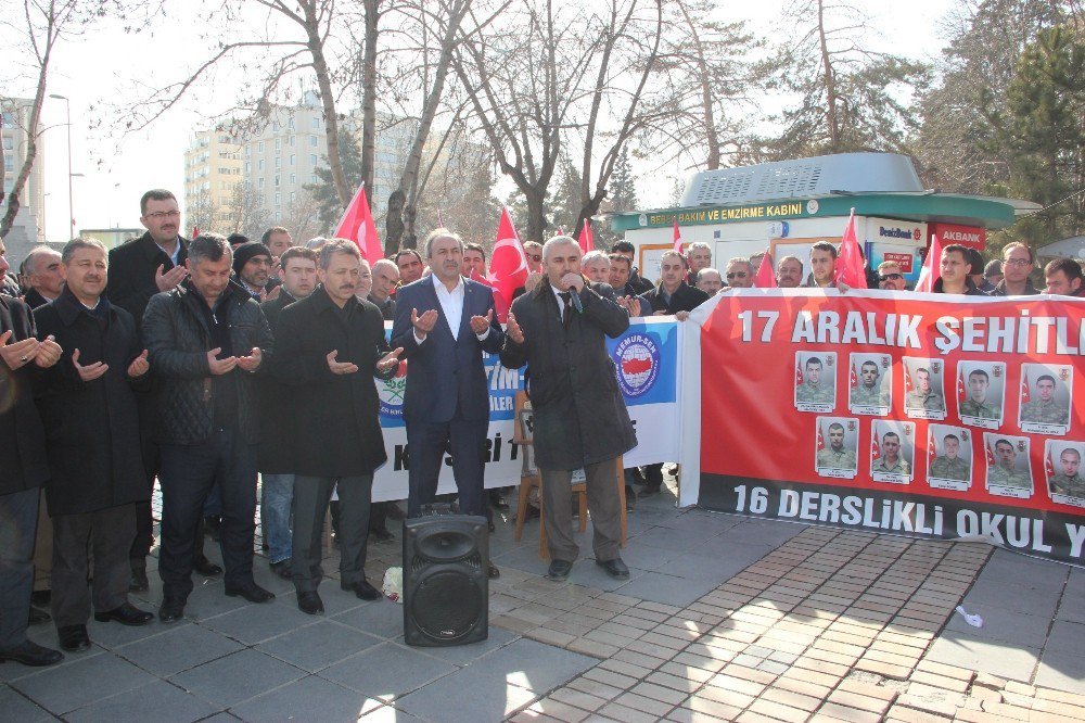 Kayserili Eğitimciler Şehit Askerler İçin Okul Yaptıracak