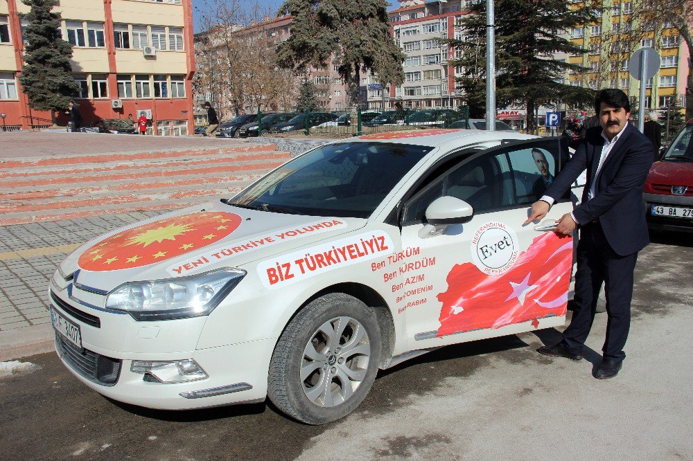 Erdoğan’a Destek İçin Yola Çıkan Özavcı, Kütahya’da