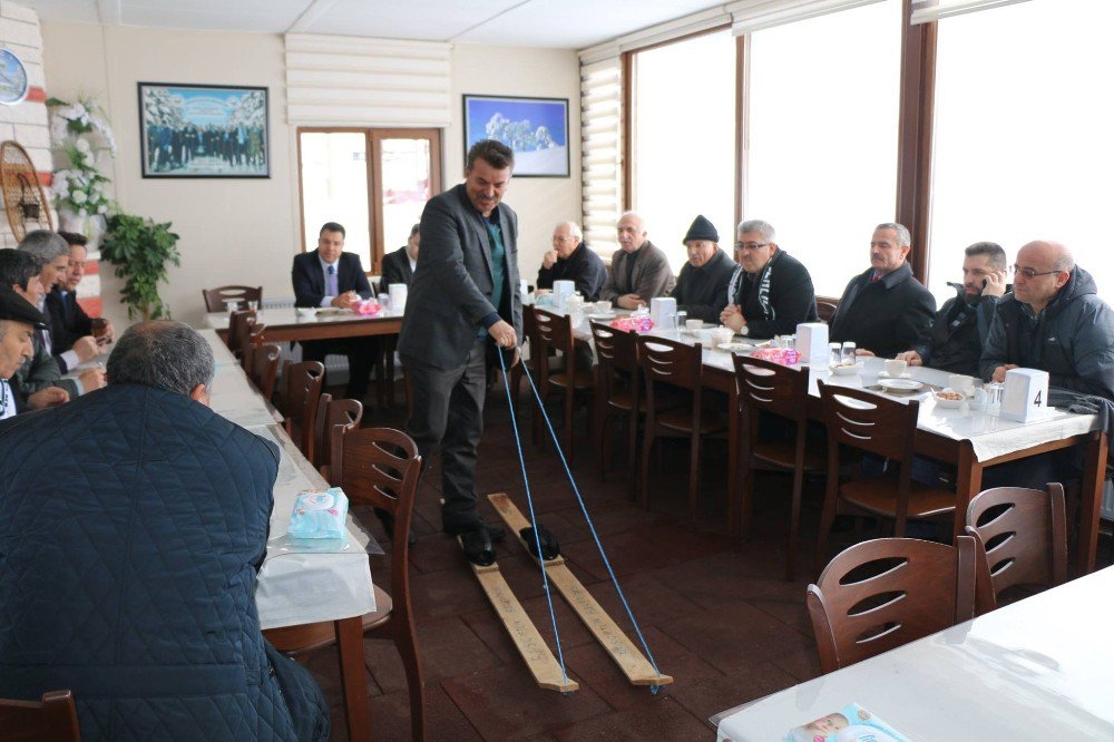 Başkanlar, Başçiftlik Kayak Merkezi’nde Buluştu