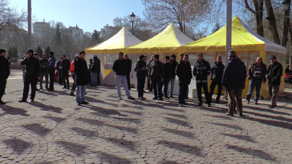 Gaziantep 15 Temmuz Demokrasi Meydanı Cumhurbaşkanı İçin Hazırlandı