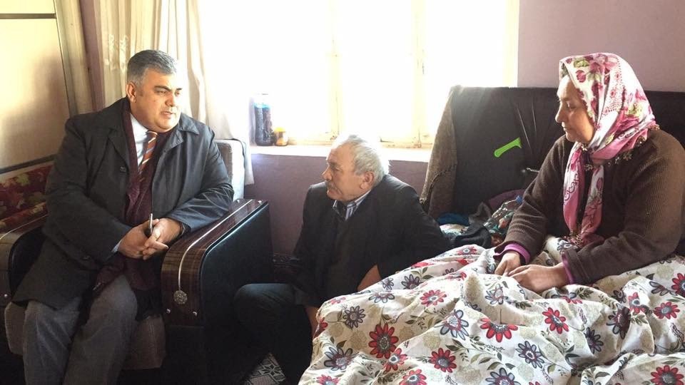 Başkan Özgüven’den Engelli Ve Yardıma Muhtaçlara Ziyaret