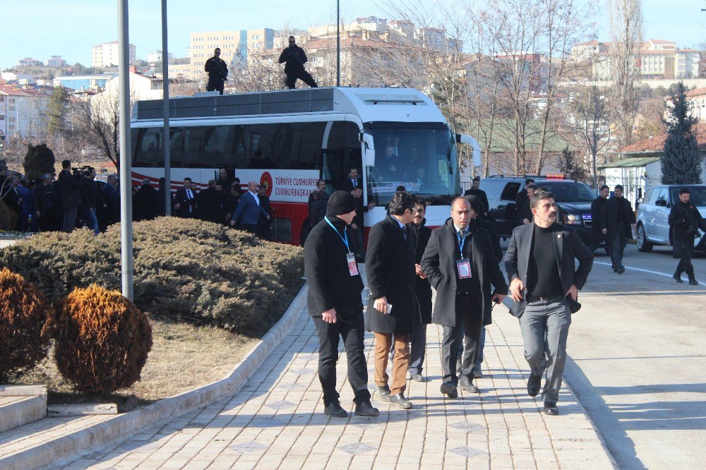 Cumhurbaşkanı Erdoğan Elazığ’dan Ayrıldı