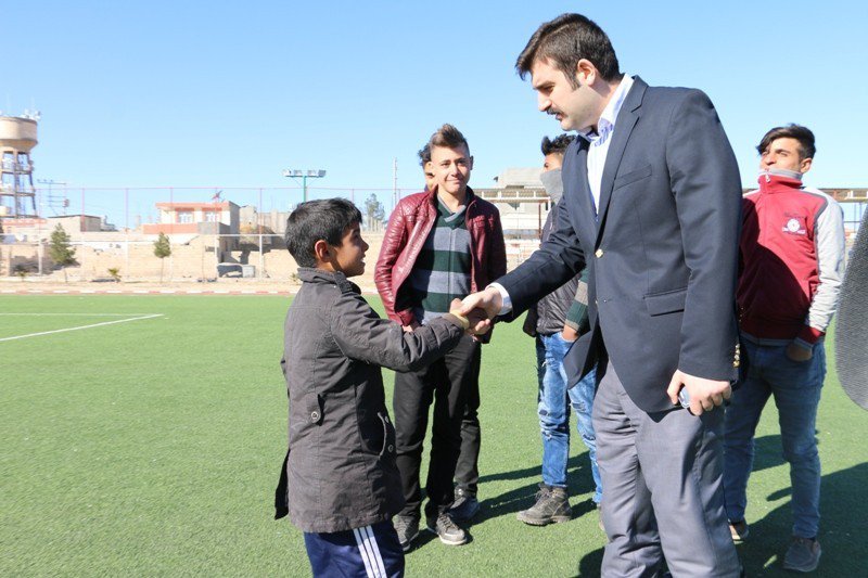 Akçakale Kaymakamından Gençlere "Spor Yapın" Çağrısı