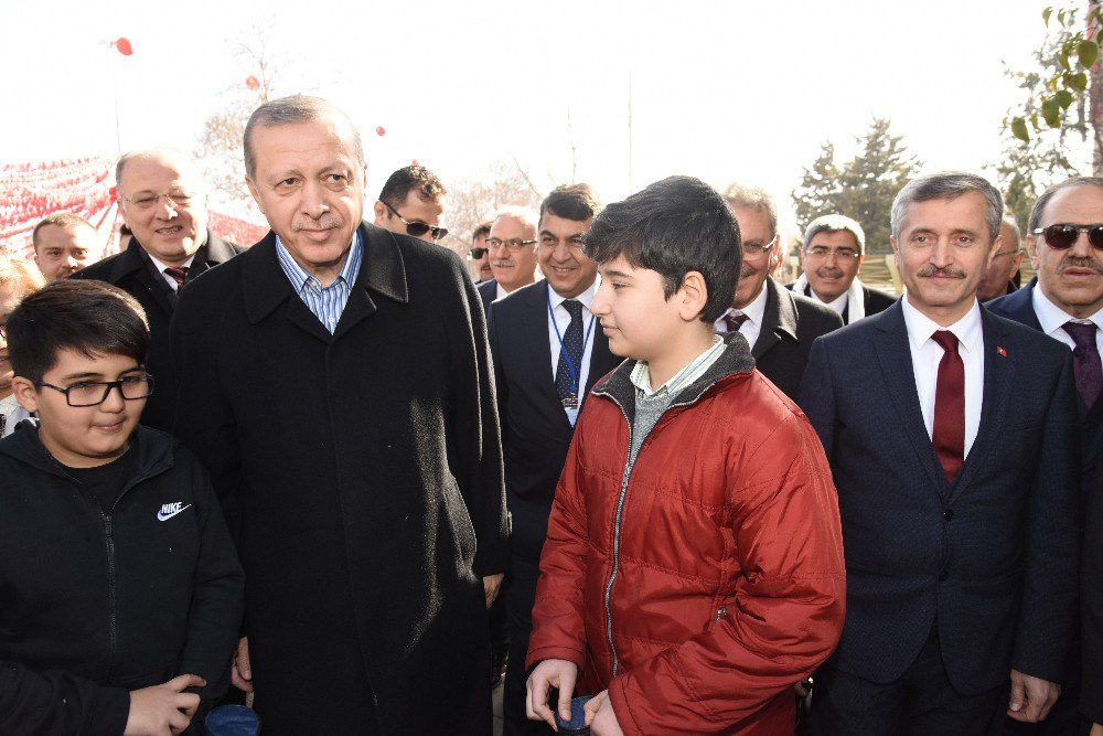 Cumhurbaşkanı Erdoğan Şahinbey Belediyesi’nin Projelerine Övgü