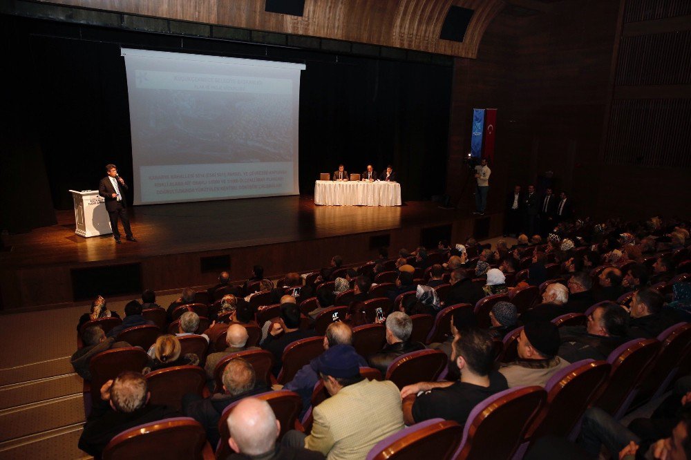 Başkan Karadeniz Kanarya Mahallesi’nin Onaylanan İmar Planını Anlattı