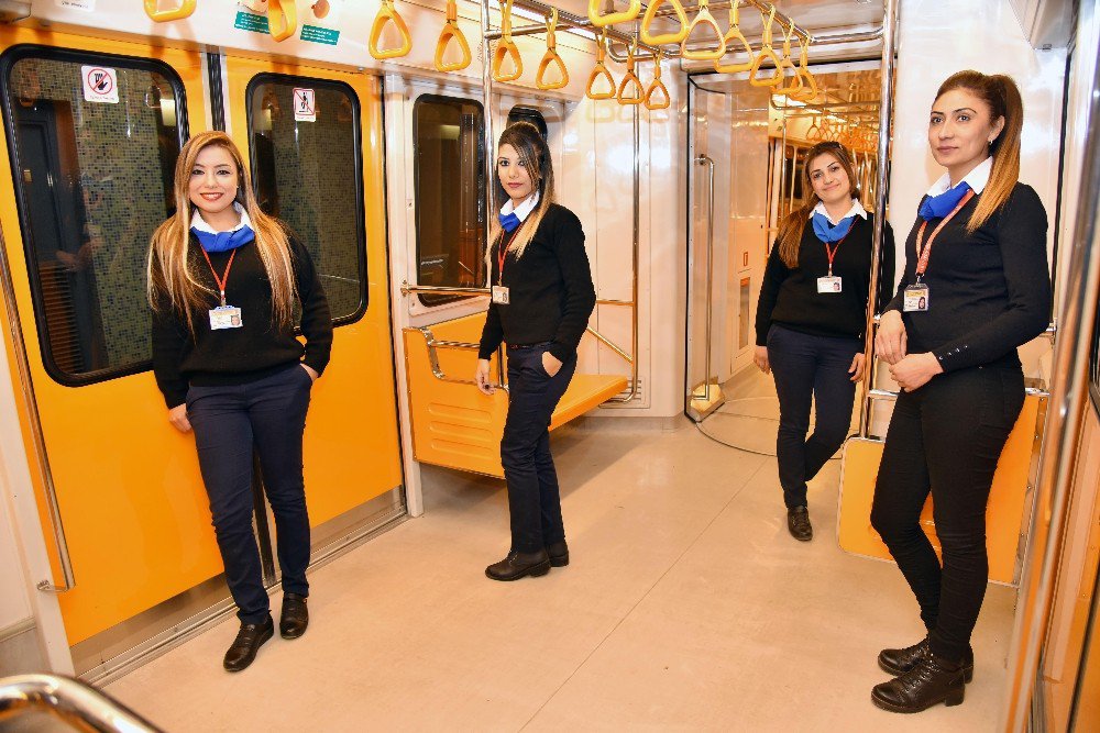 Adana’nın Metrosu Da Kadınlara Emanet