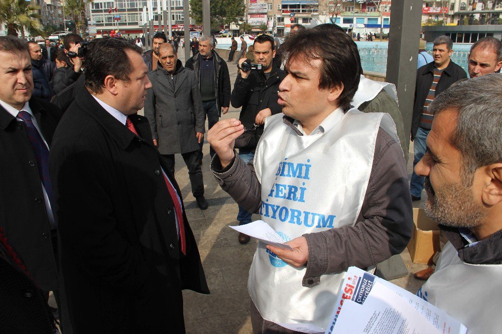 Aydın’da Eğitim-sen Eylemine Polis Müdahalesi; 5 Gözaltı