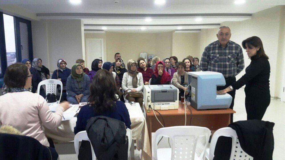 İzmek Kursiyerlerine Kemik Taraması