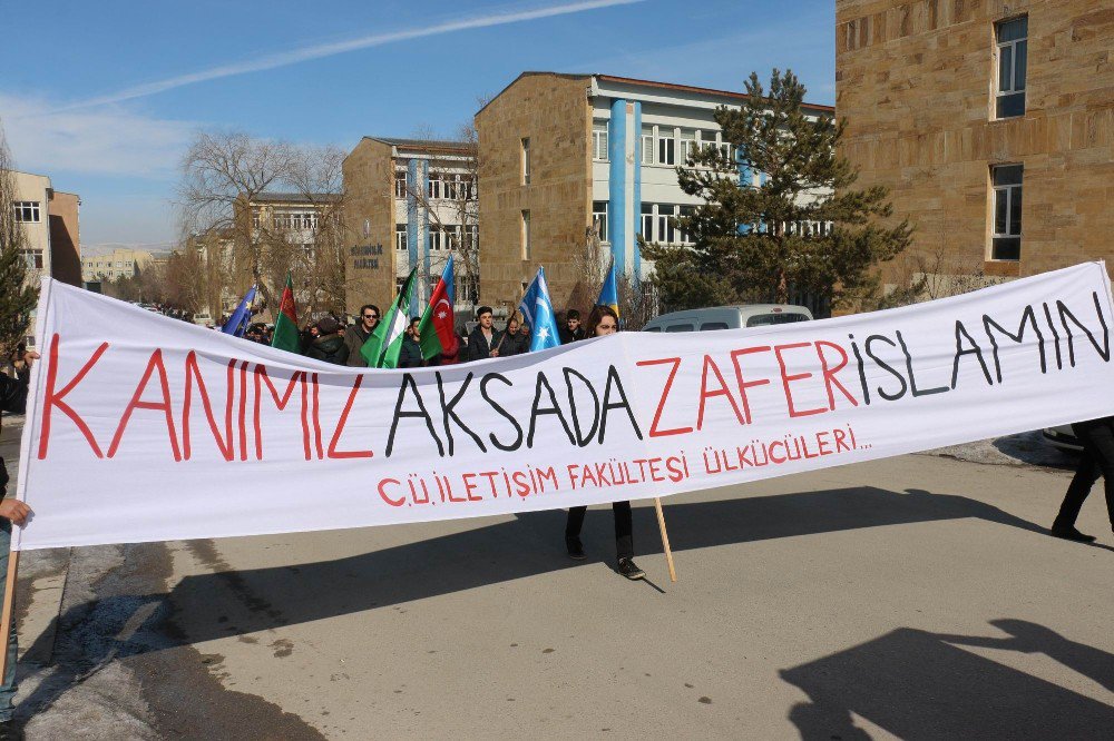 Sivas’ta Ülkücüler Fırat Yılmaz Çakıroğlu İçin Yürüdü