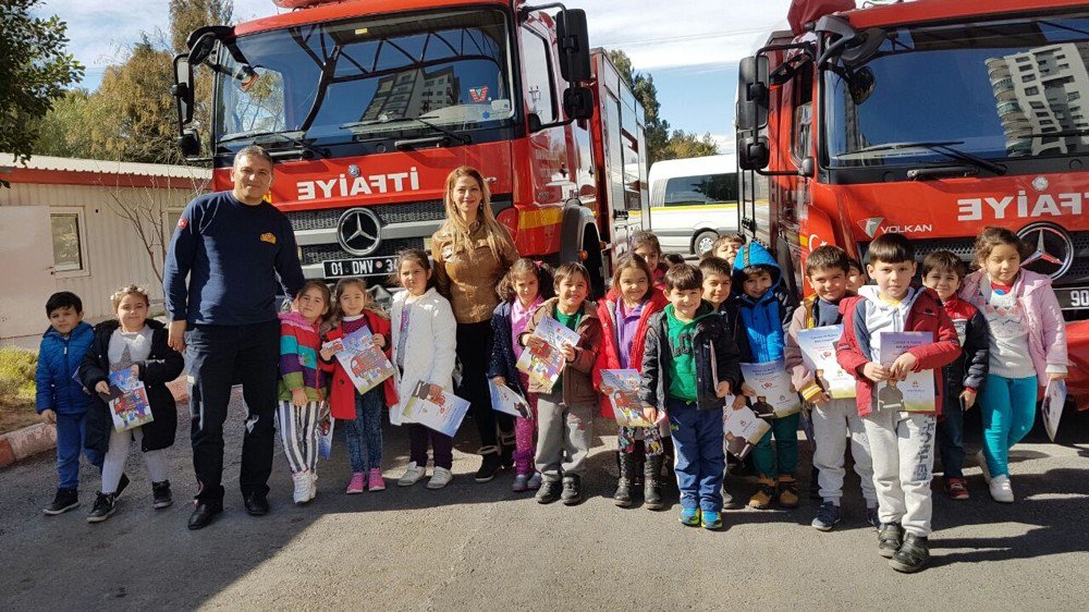 Anaokulu Öğrencileri İtfaiyeci Oldu