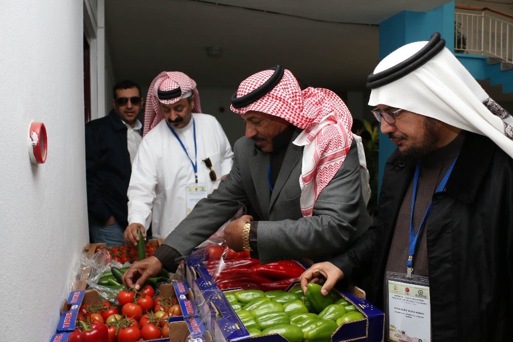 Kazakistan Ve Körfez Ülkeleri Temsilcileri Antalya Toptancı Hali’ni Ziyaret Etti