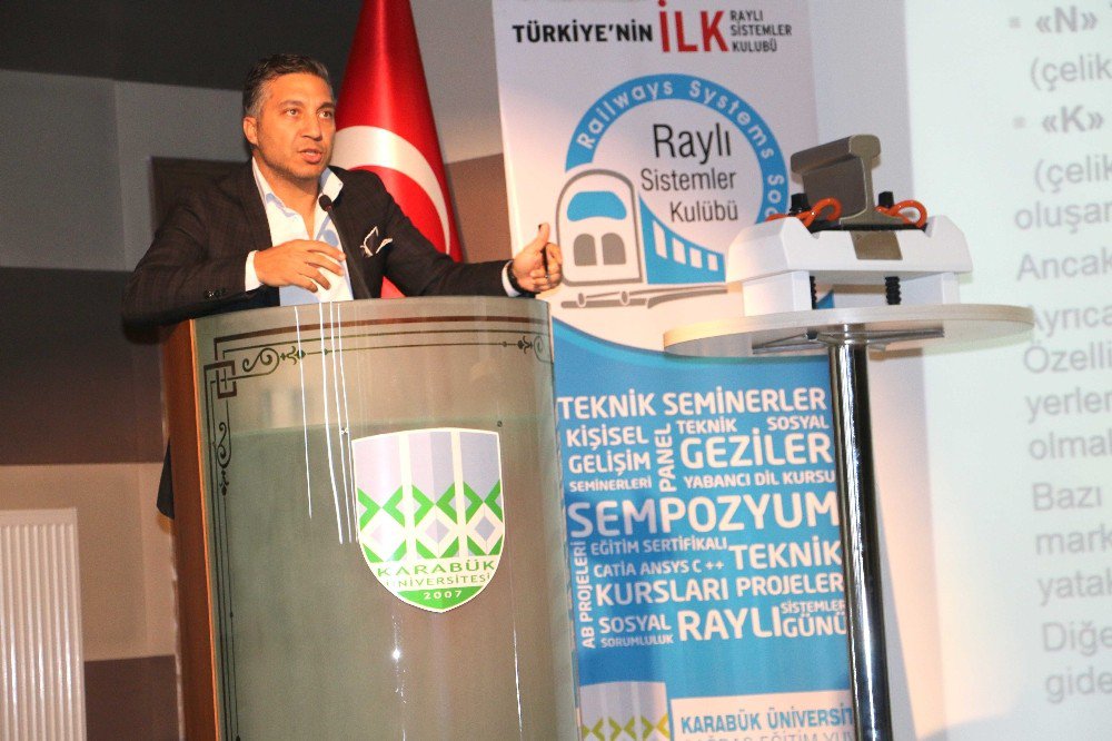 Kbü’de Raylı Sistemlerde Üst Yapı Semineri Düzenlendi