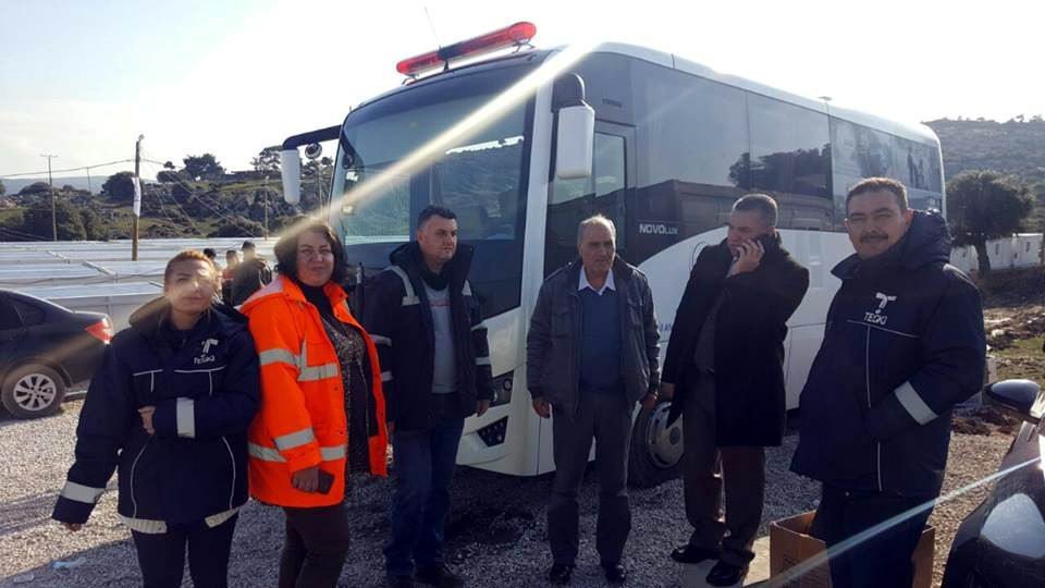 Teski’den Çanakkale Depremzedelerine Yardım