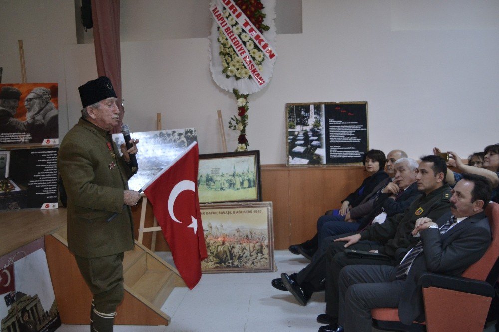 Çanakkale Gazisinin Oğlu Ayakta Alkışlandı