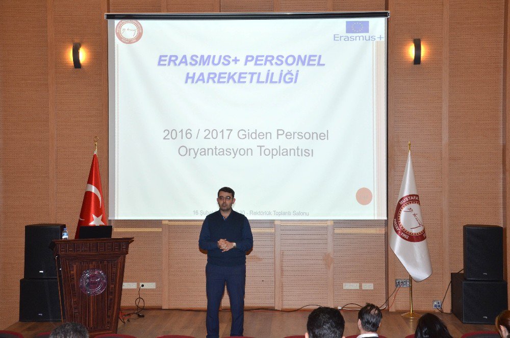 Mkü’de Akademik Ve İdari Personele Oryantasyon Toplantısı