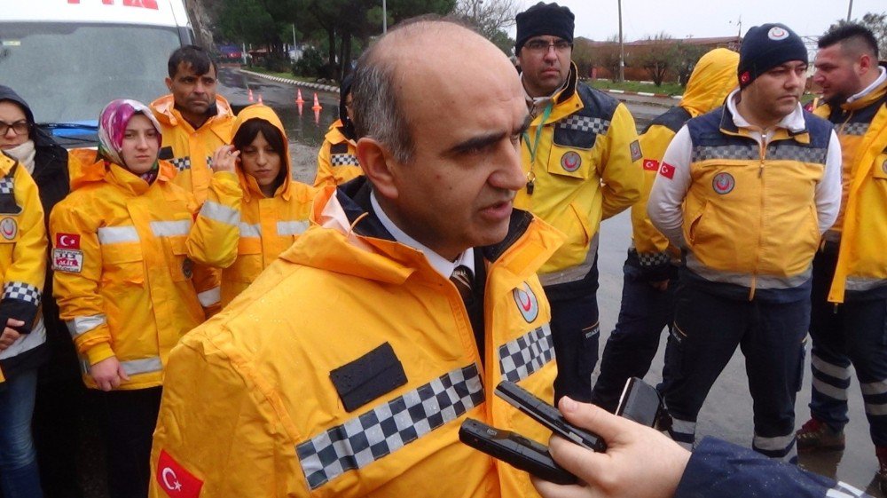 Bartın’da Ambulans Şoförlerine Sürüş Teknikleri Eğitimi Verildi