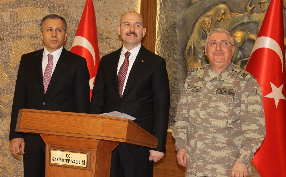 İçişleri Bakanı Soylu, Gaziantep Valiliğini Ziyaret Etti