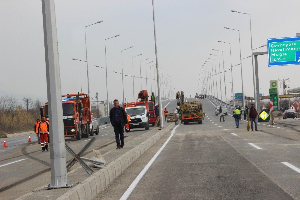 Otoban Denizli Çevre Yolu Bağlantı Köprüsü Tamamlandı