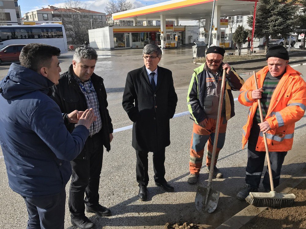 Başkan Yardımcısı Ali Avcıoğlu Çalışmaları Yerinde İnceledi