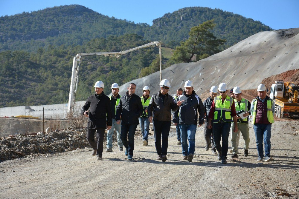 Coşkun, Gökçeler Barajını İnceledi