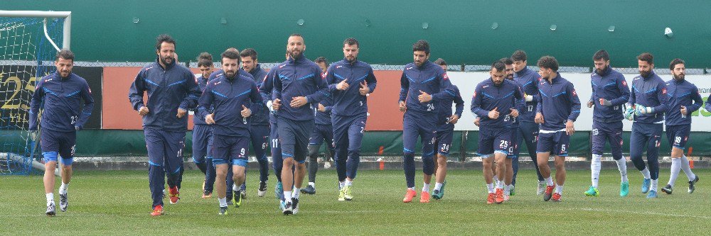 B.b. Erzurumspor’da Hırslı Antrenman