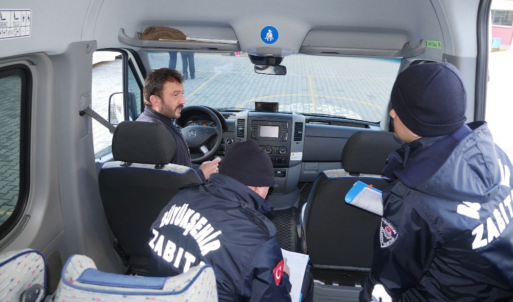 Büyükşehir Belediyesi’nden Öğrenci Servislerine Sıkı Denetim