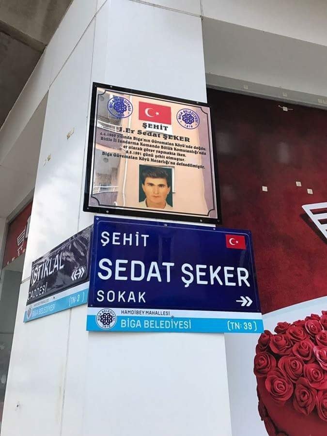 Şehitlerin İsmi Sokaklarda Yaşıyor