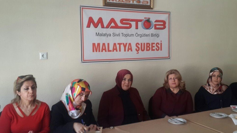 Malatya Ak Parti Kadın Kolları Mastöb’ü Ziyaret Etti