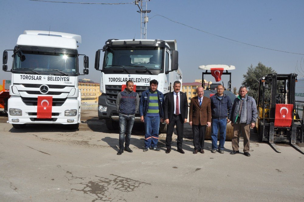 Toroslar Belediyesi Araç Filosunu Güçlendirdi