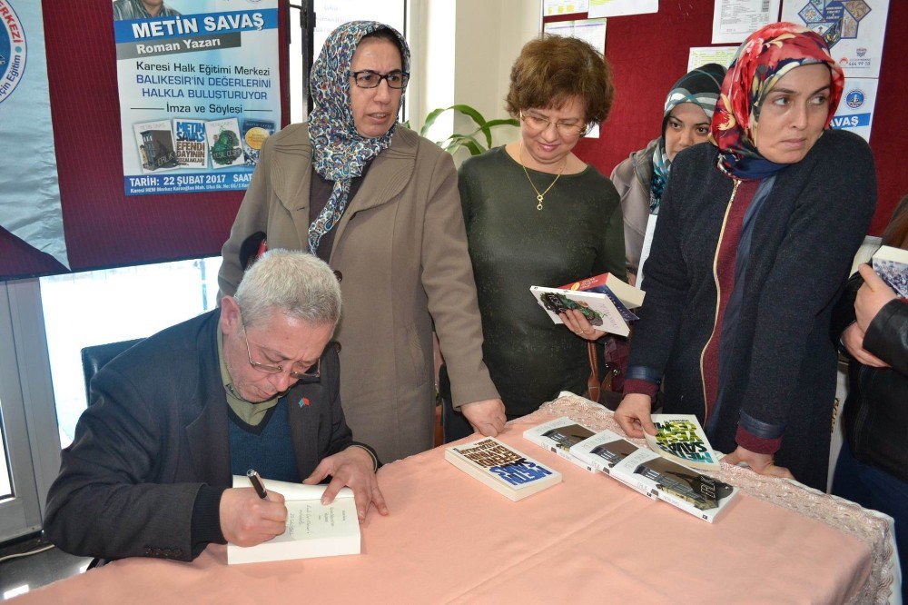 Yazar Metin Savaş, Okurları İle Buluştu