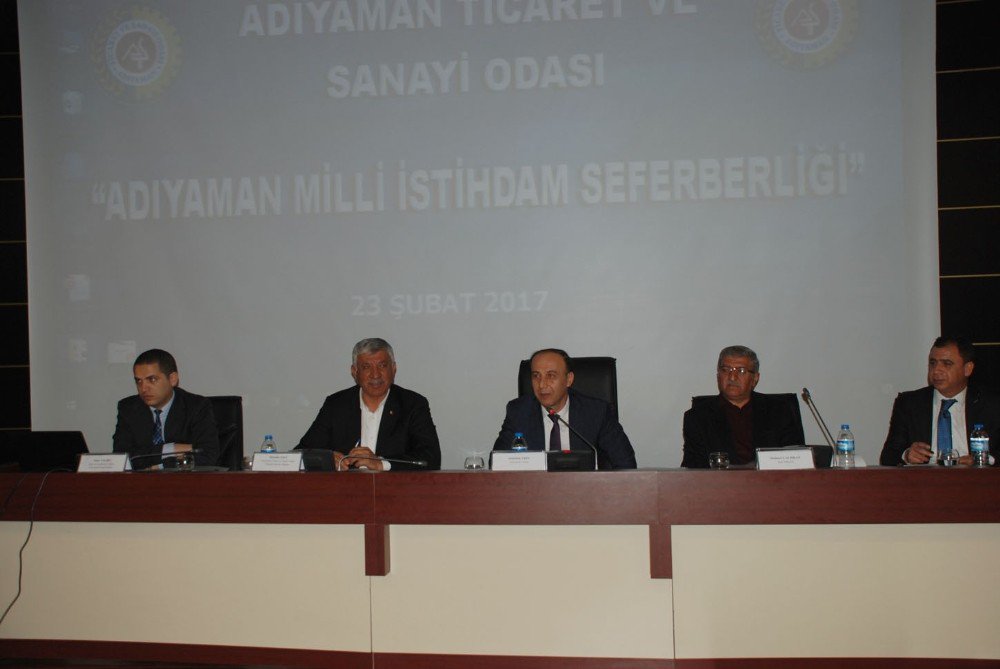 Adıyaman’da Milli İstihdam Seferberliği