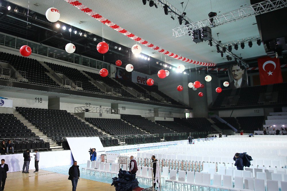 Ak Parti, Referandum Tanıtımını Yarın Arena Spor Salonu’nda Yapacak