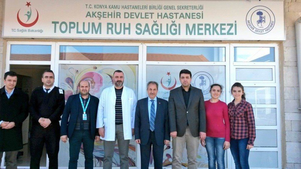 Başkan Akkaya’dan Toplum Ruh Sağlığı Merkezi’ne Ziyaret